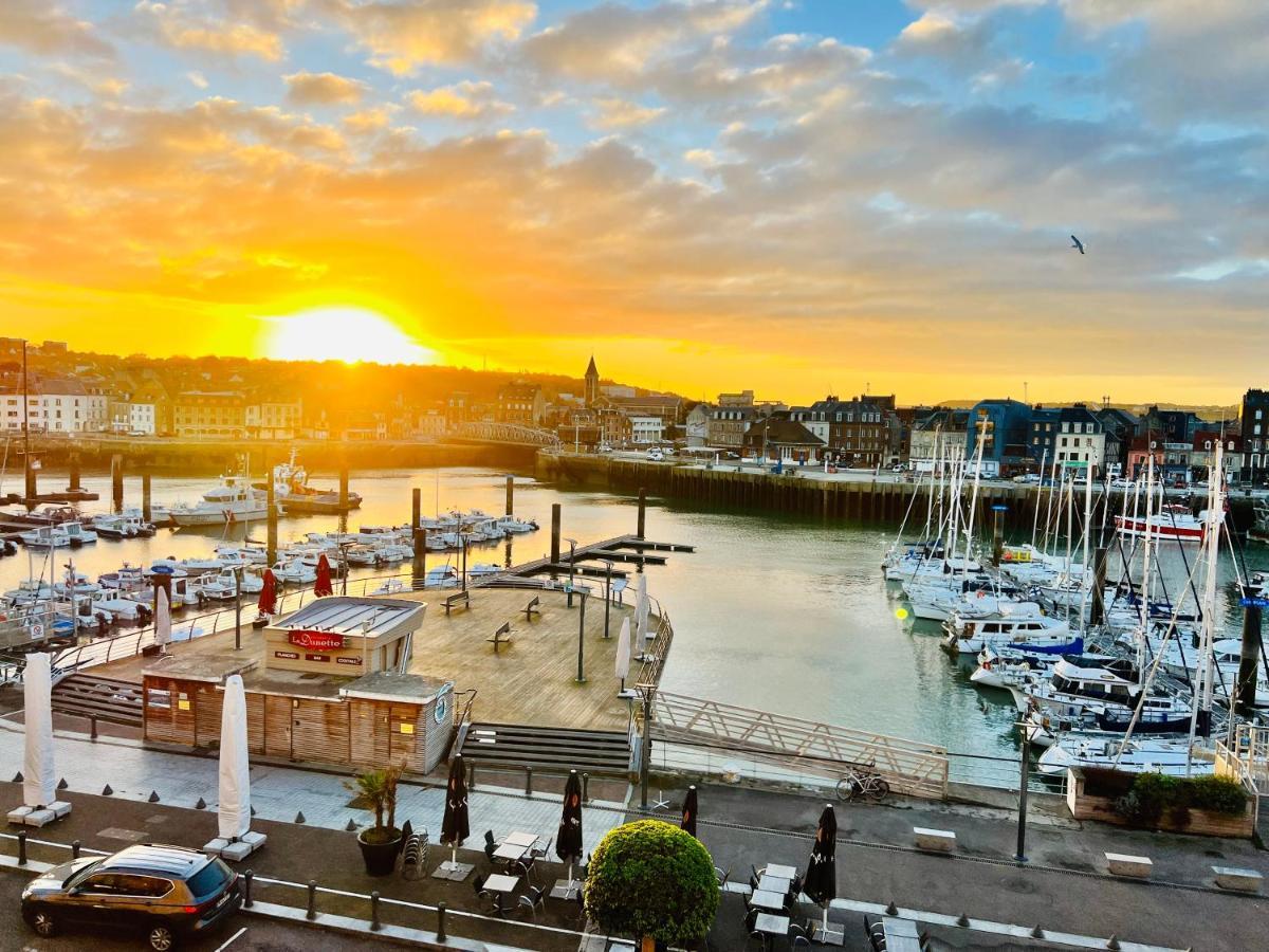 La Dunette - Splendide Vue Port Avec Les Bateaux Dieppe Exterior photo