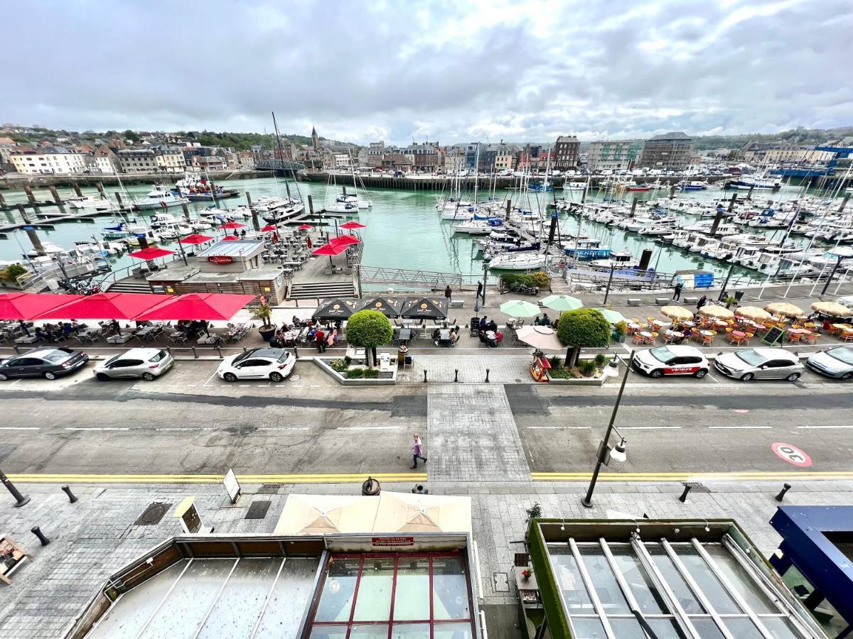 La Dunette - Splendide Vue Port Avec Les Bateaux Dieppe Exterior photo