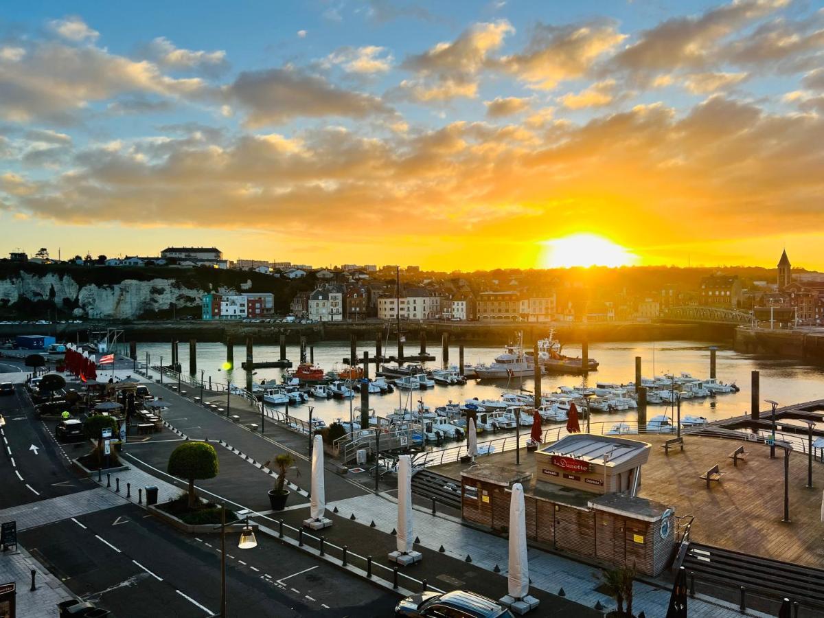La Dunette - Splendide Vue Port Avec Les Bateaux Dieppe Exterior photo